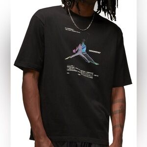 Jordan 23 Engineered Graphic Black Tee